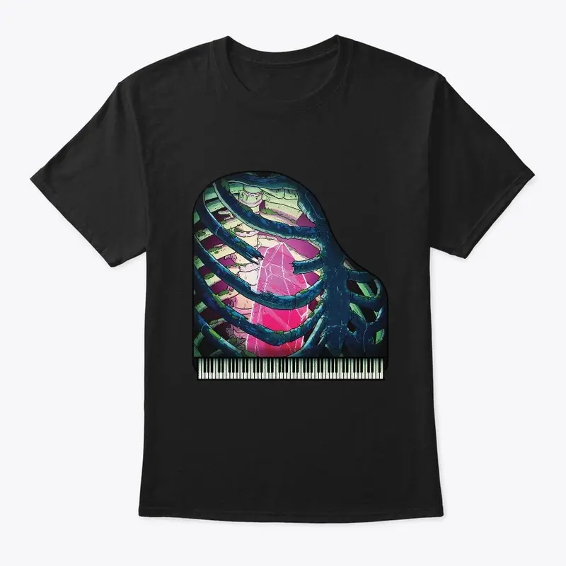 PIANO CRYSTAL T-SHIRT