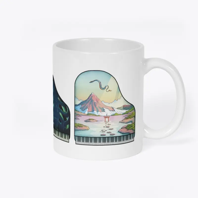 THREE PIANOS (MUG)