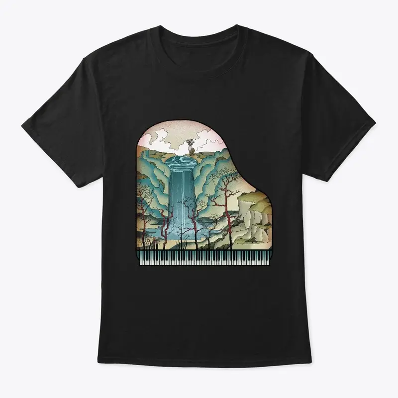 PIANO WATERFALL T-SHIRT