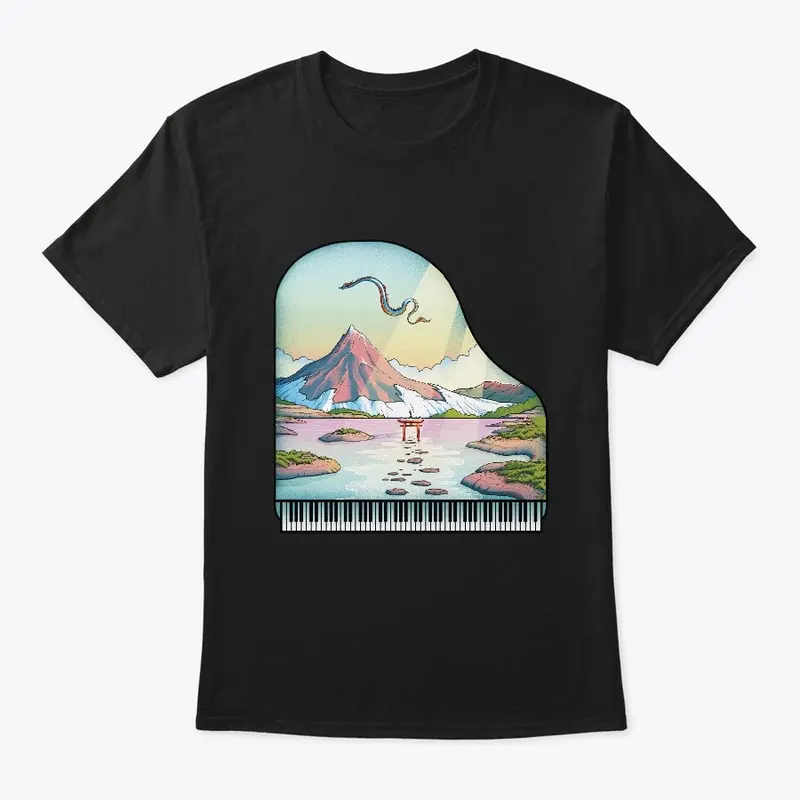 PIANO LAKE & DRAGON T-SHIRT