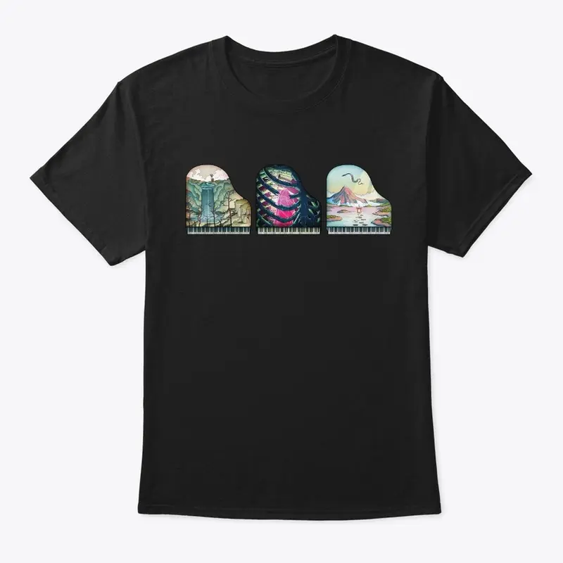 THREE PIANOS T-SHIRT